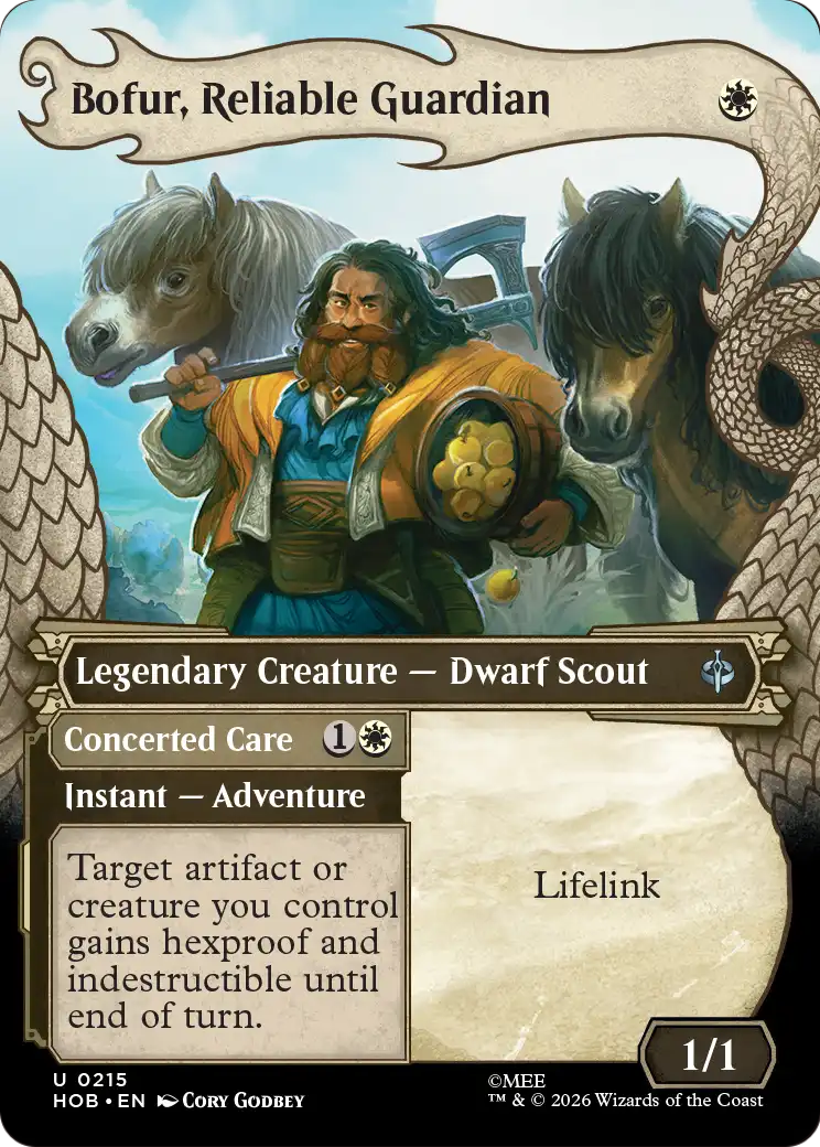 Bofur, Reliable Guardian (Showcase) [The Hobbit] | Anubis Games and Hobby