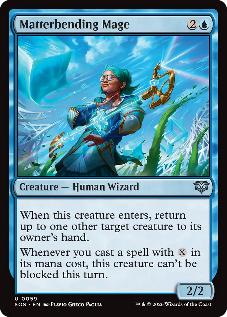 Matterbending Mage [Secrets of Strixhaven] | Anubis Games and Hobby