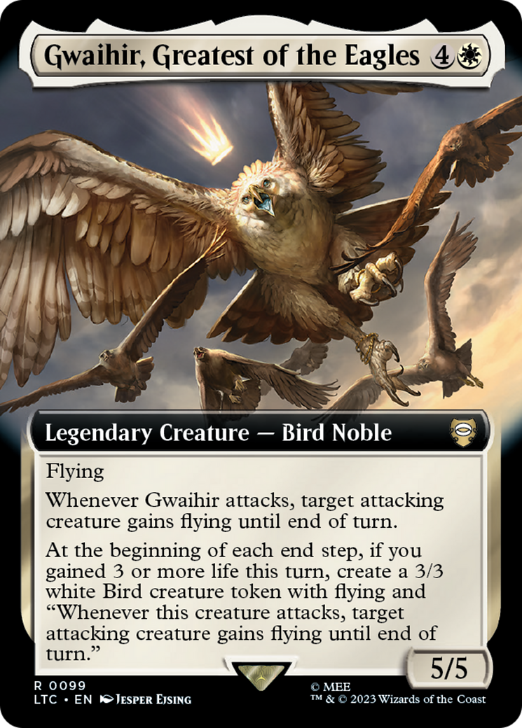 Gwaihir, Greatest of the Eagles (Extended Art) [The Lord of the Rings: Tales of Middle-Earth Commander] | Anubis Games and Hobby