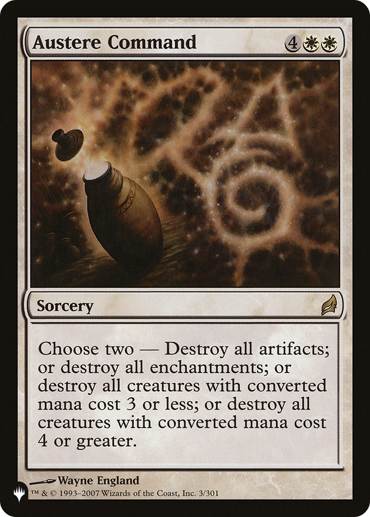 Austere Command (Surge Foil) [Marvel Super Heroes Commander] | Anubis Games and Hobby