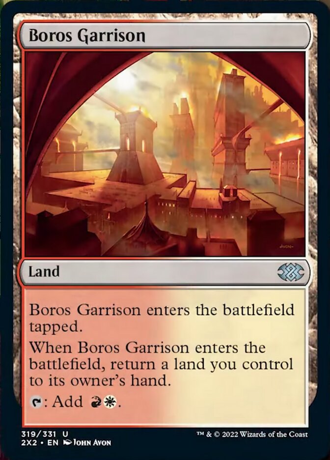 Boros Garrison [Double Masters 2022] | Anubis Games and Hobby