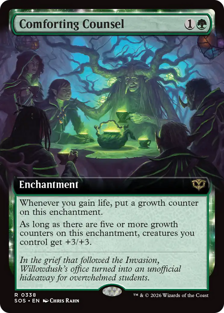 Comforting Counsel (Extended Art) [Secrets of Strixhaven] | Anubis Games and Hobby