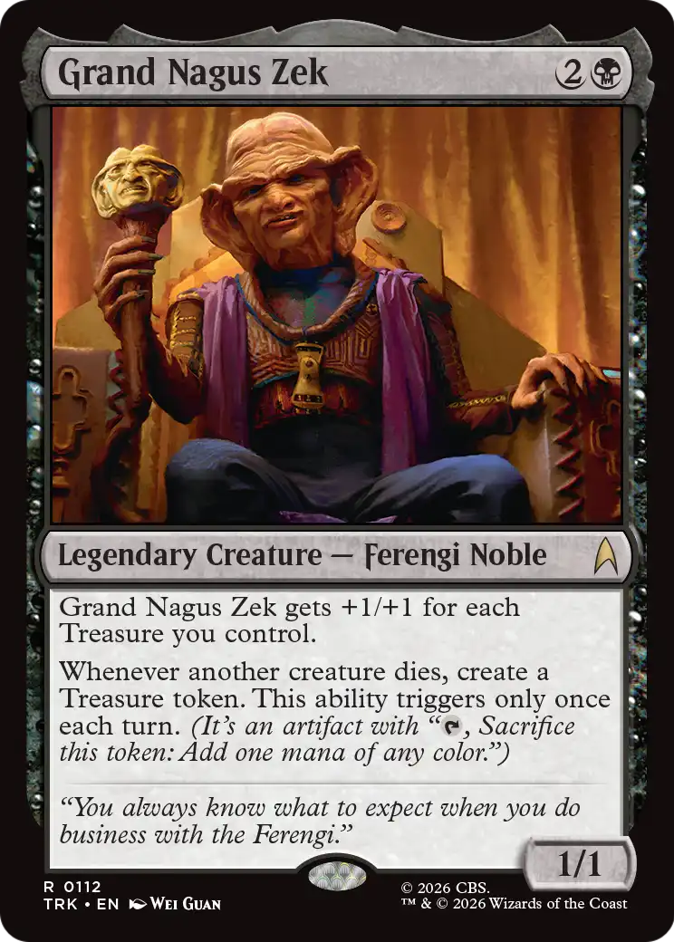 Grand Nagus Zek [Star Trek] | Anubis Games and Hobby