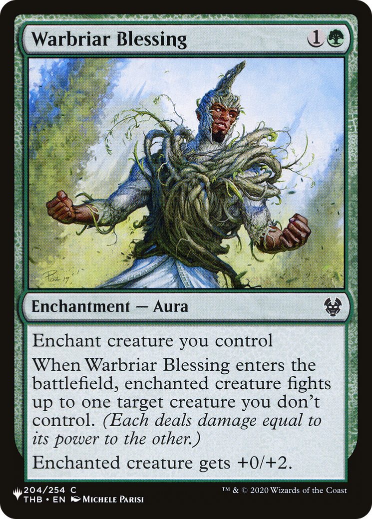 Warbriar Blessing [The List Reprints] | Anubis Games and Hobby