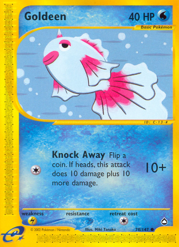 Goldeen (78/147) [Aquapolis] | Anubis Games and Hobby
