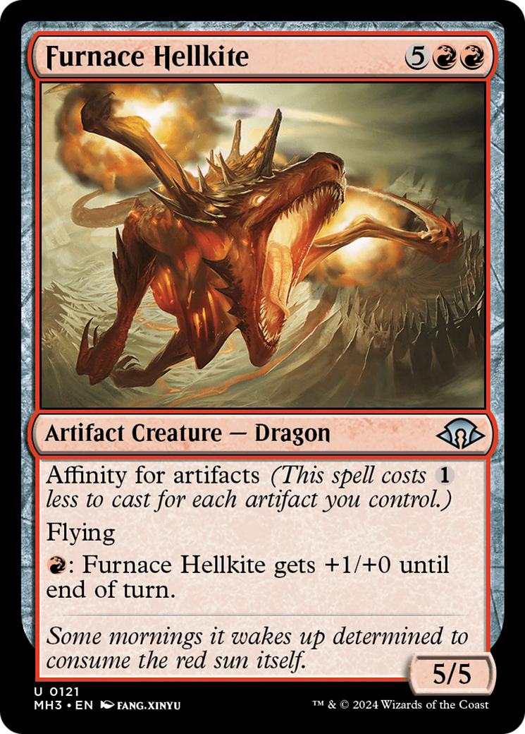 Furnace Hellkite [Modern Horizons 3] | Anubis Games and Hobby