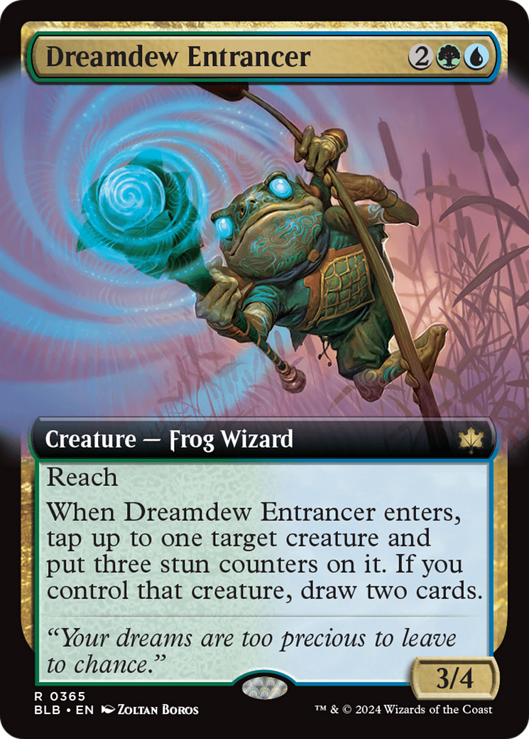 Dreamdew Entrancer (Extended Art) [Bloomburrow] | Anubis Games and Hobby