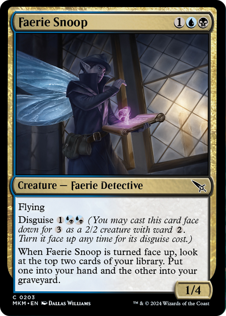 Faerie Snoop [Murders at Karlov Manor] | Anubis Games and Hobby