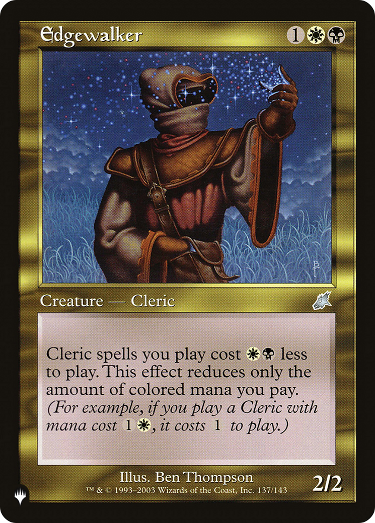 Edgewalker [The List] | Anubis Games and Hobby