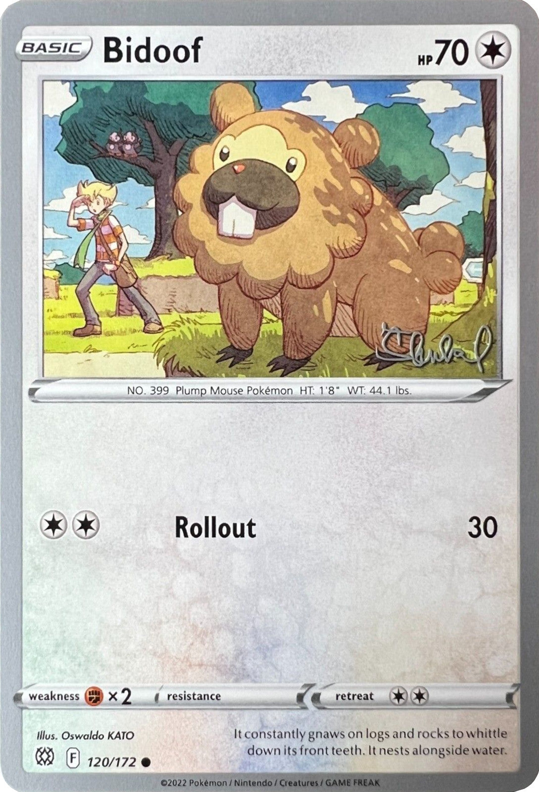 Bidoof (120/172) (ADP - Ondrej Skubal) [World Championships 2022] | Anubis Games and Hobby