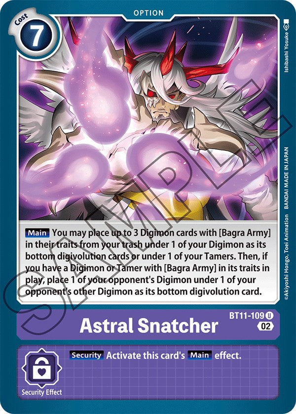 Astral Snatcher [BT11-109] [Dimensional Phase] | Anubis Games and Hobby