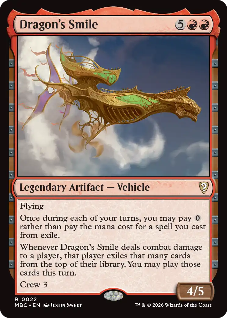 Dragon's Smile [Mystery Booster: Commander Edition] | Anubis Games and Hobby