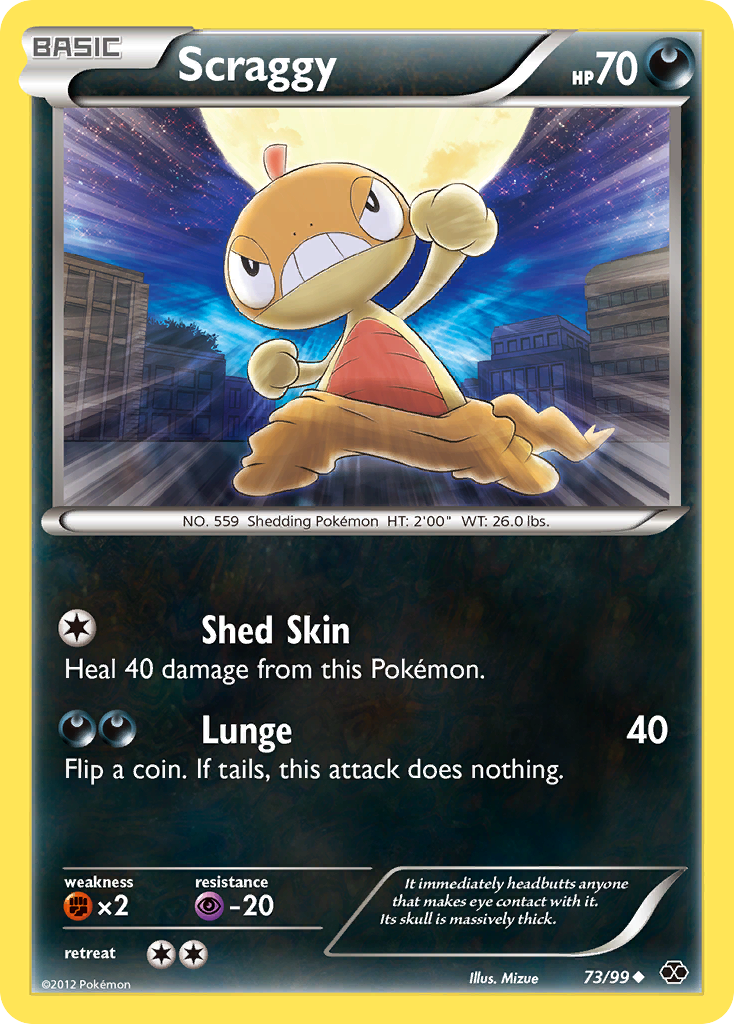 Scraggy (73/99) [Black & White: Next Destinies] | Anubis Games and Hobby