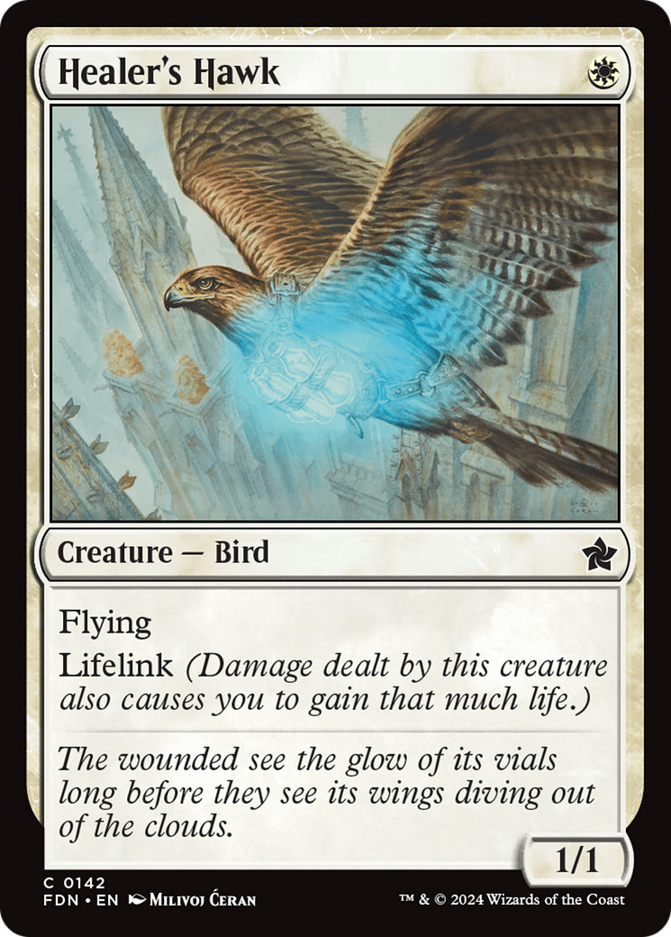 Healer's Hawk [Foundations] | Anubis Games and Hobby