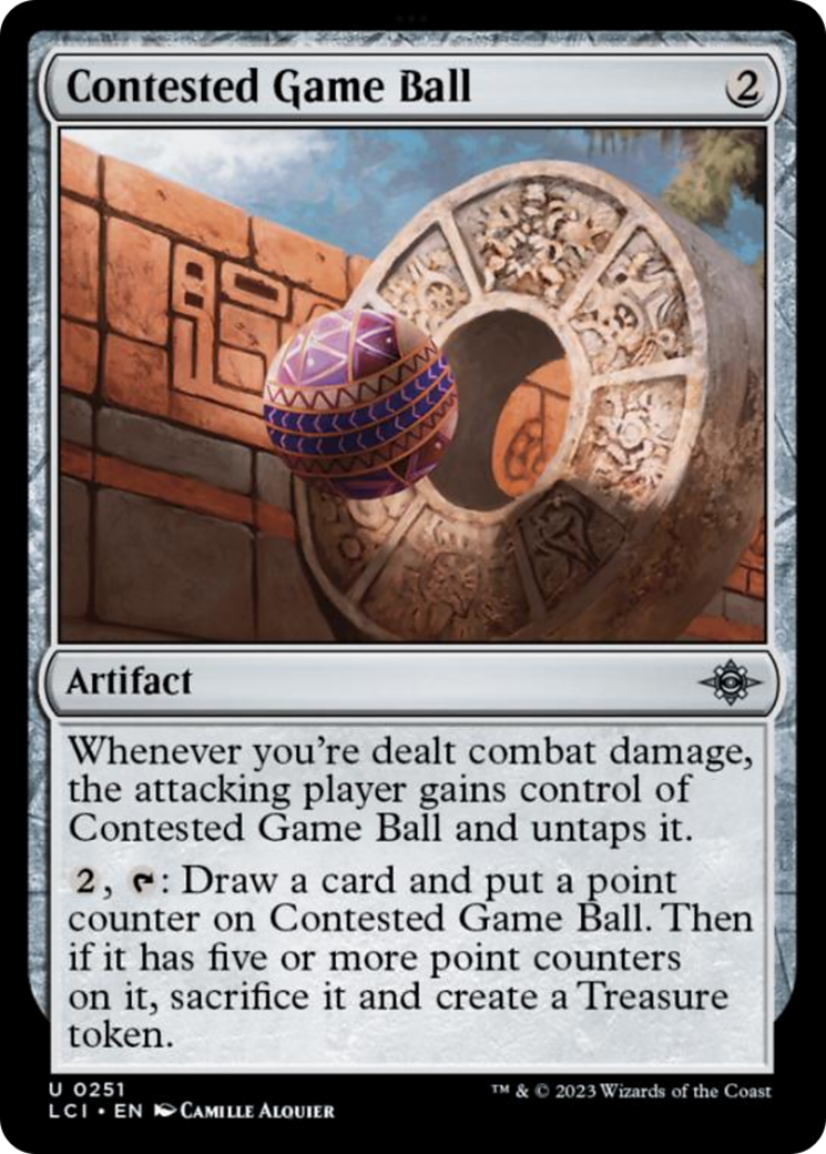 Contested Game Ball [The Lost Caverns of Ixalan] | Anubis Games and Hobby