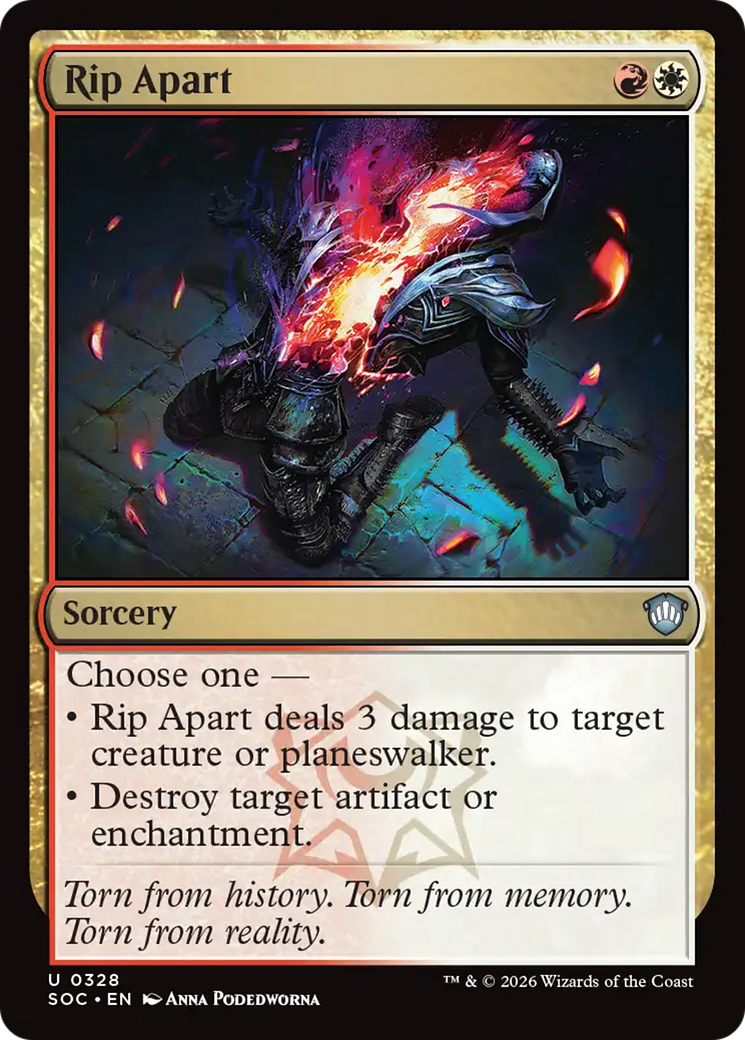 Rip Apart [Secrets of Strixhaven Commander] | Anubis Games and Hobby