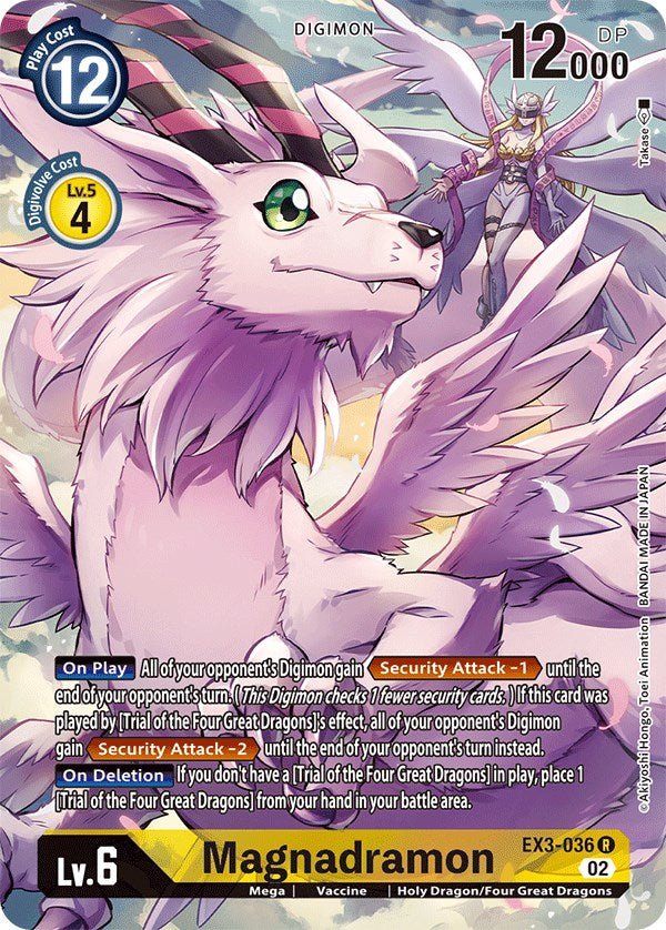 Magnadramon [EX3-036] (Alternate Art) [Draconic Roar] | Anubis Games and Hobby