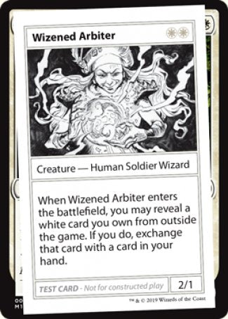 Wizened Arbiter (2021 Edition) [Mystery Booster Playtest Cards] | Anubis Games and Hobby