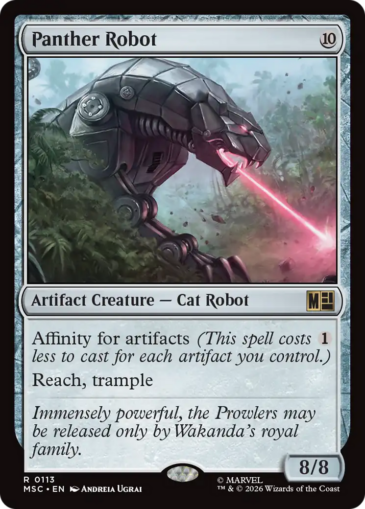 Panther Robot [Marvel Super Heroes Commander] | Anubis Games and Hobby