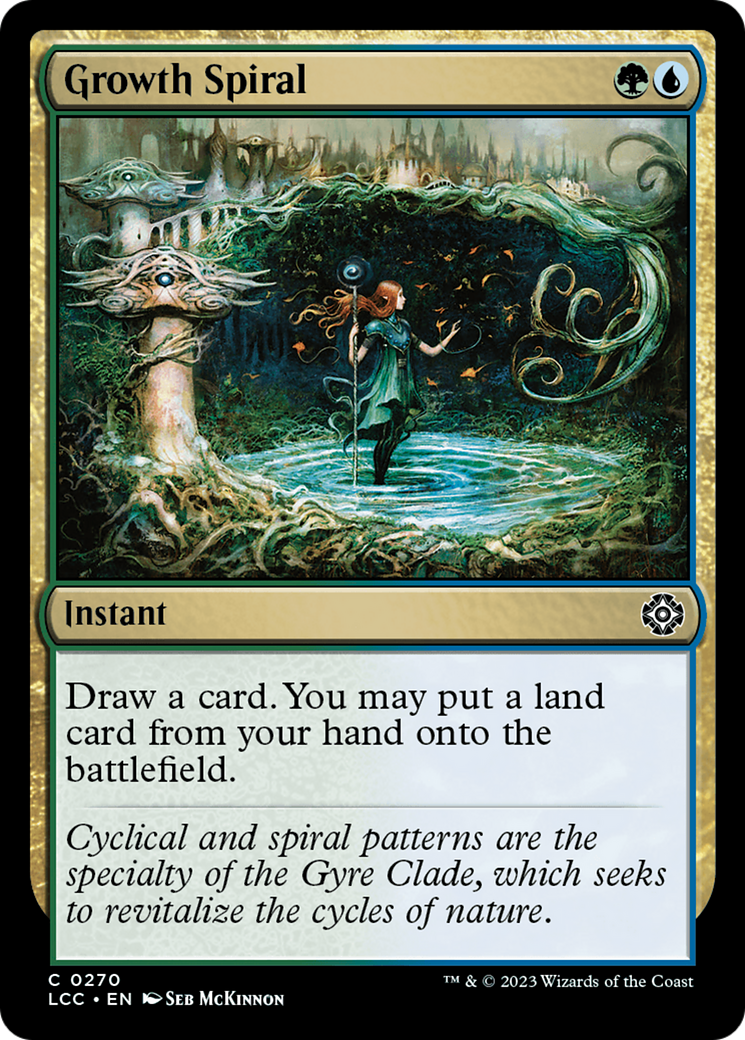 Growth Spiral [The Lost Caverns of Ixalan Commander] | Anubis Games and Hobby
