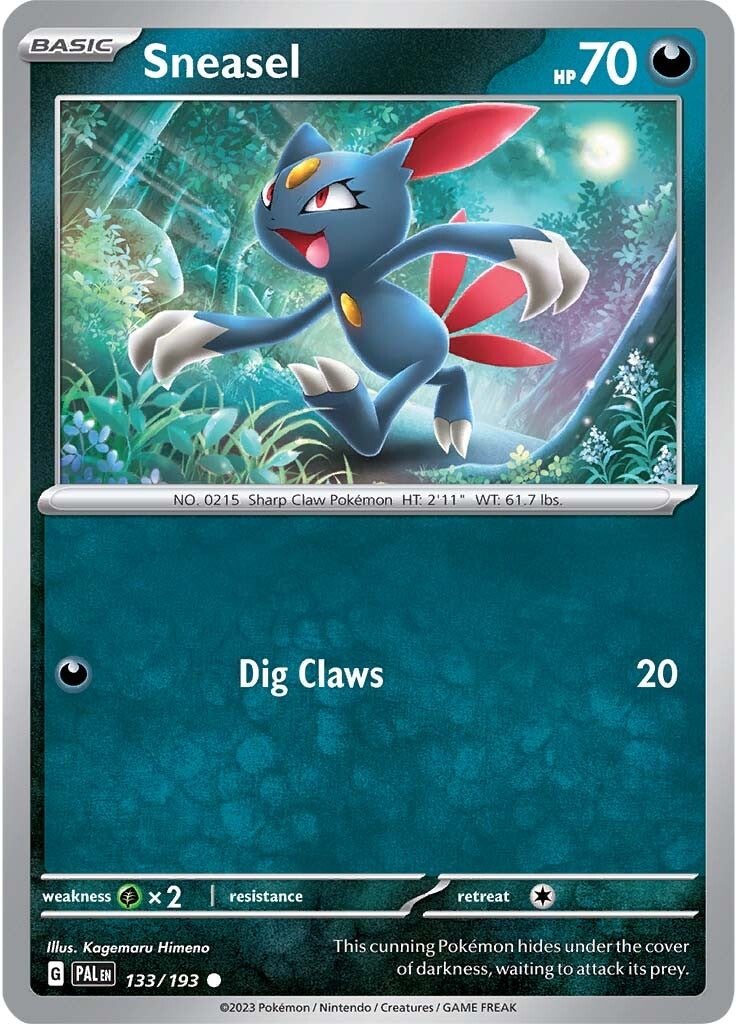 Sneasel (133/193) [Scarlet & Violet: Paldea Evolved] | Anubis Games and Hobby