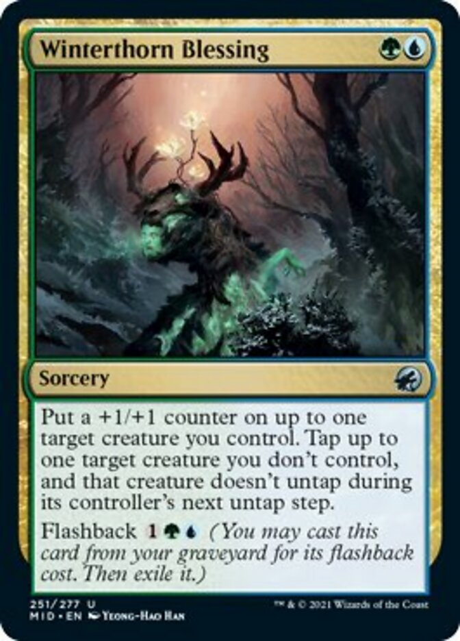 Winterthorn Blessing [Innistrad: Midnight Hunt] | Anubis Games and Hobby