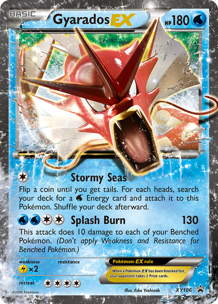 Gyarados EX (XY106) [XY: Black Star Promos] | Anubis Games and Hobby