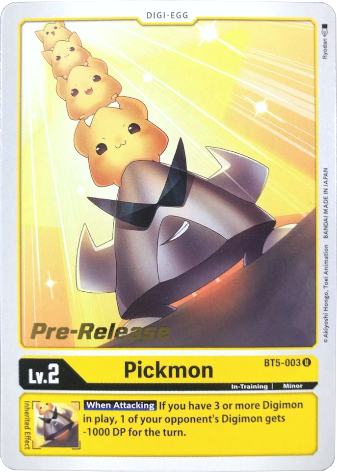 Pickmon [BT5-003] [Battle of Omni Pre-Release Promos] | Anubis Games and Hobby