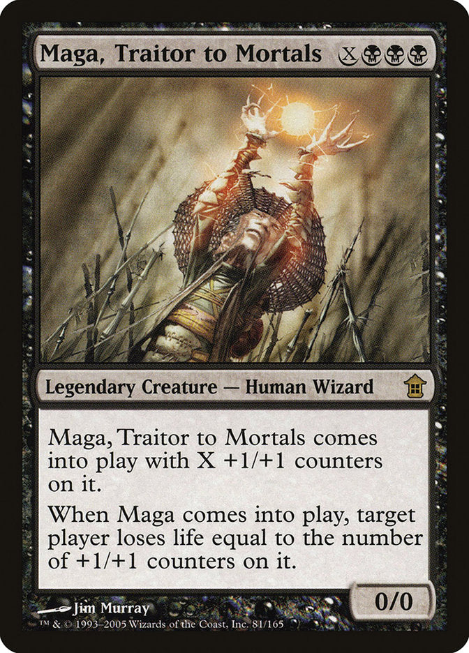 Maga, Traitor to Mortals [Saviors of Kamigawa] | Anubis Games and Hobby