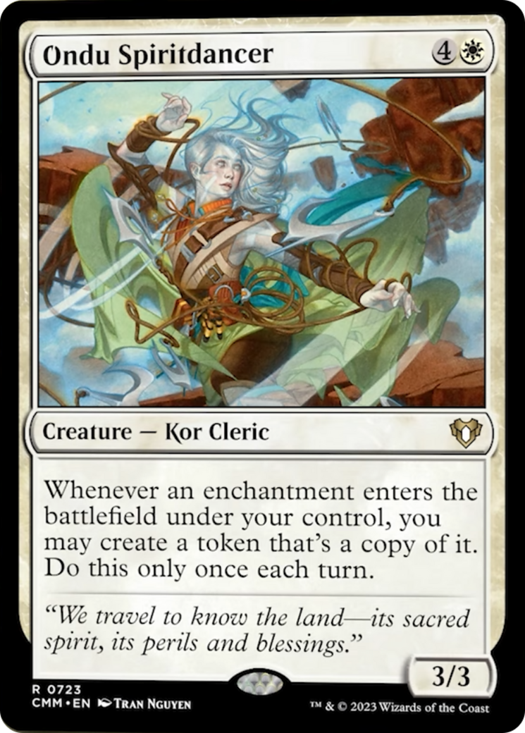 Ondu Spiritdancer [Commander Masters] | Anubis Games and Hobby