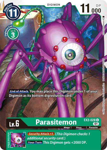 Parasitemon [EX2-028] [Digital Hazard] | Anubis Games and Hobby