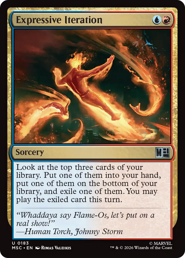Expressive Iteration [Marvel Super Heroes Commander] | Anubis Games and Hobby