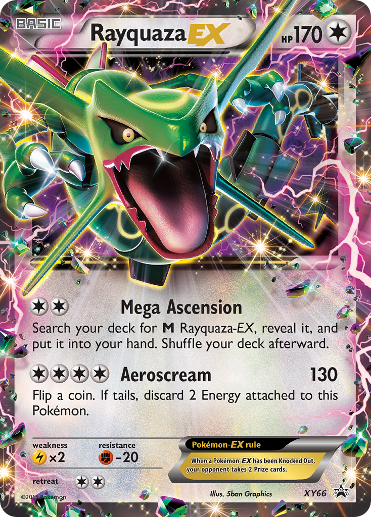 Rayquaza EX (XY66) [XY: Black Star Promos] | Anubis Games and Hobby