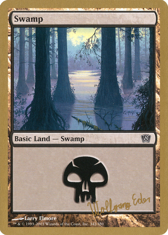 Swamp (344) (we342) [World Championship Decks 2003] | Anubis Games and Hobby