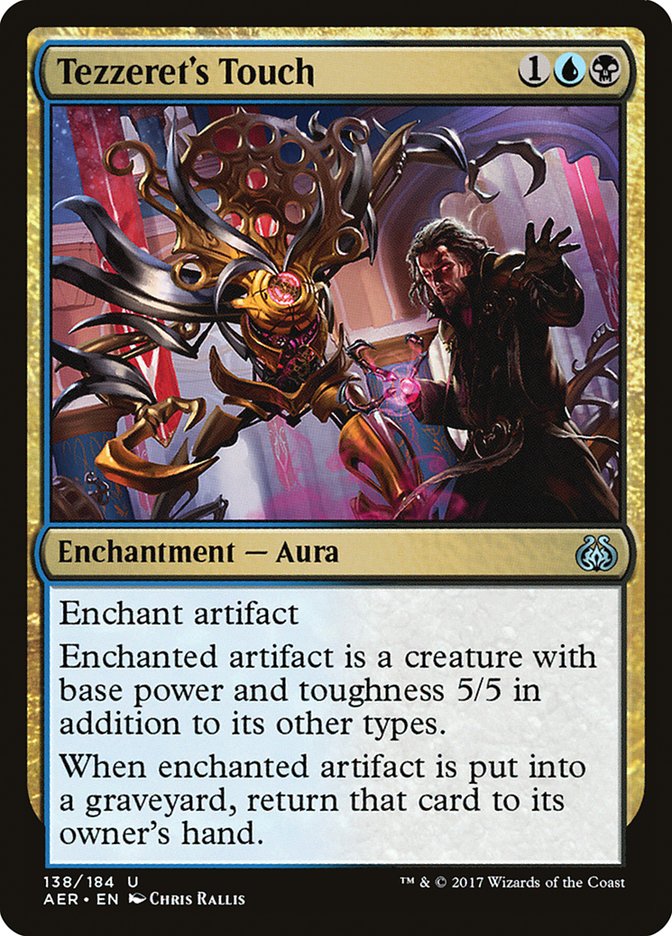 Tezzeret's Touch [Aether Revolt] | Anubis Games and Hobby