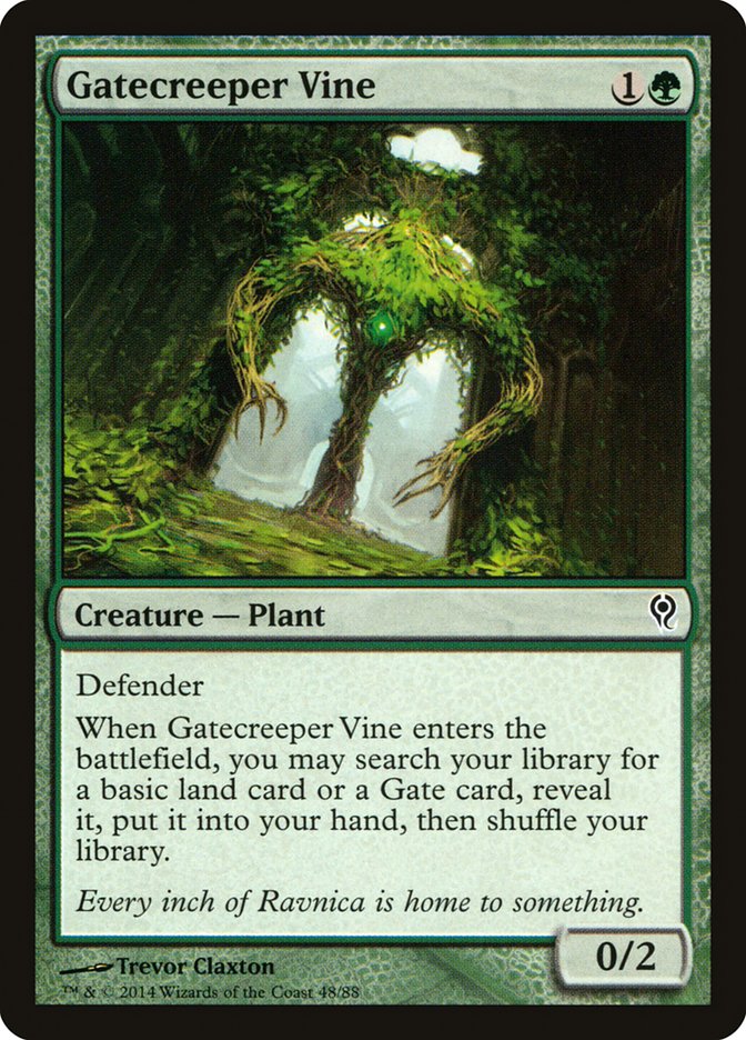 Gatecreeper Vine [Duel Decks: Jace vs. Vraska] | Anubis Games and Hobby