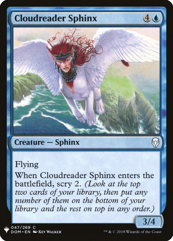 Cloudreader Sphinx [Mystery Booster] | Anubis Games and Hobby