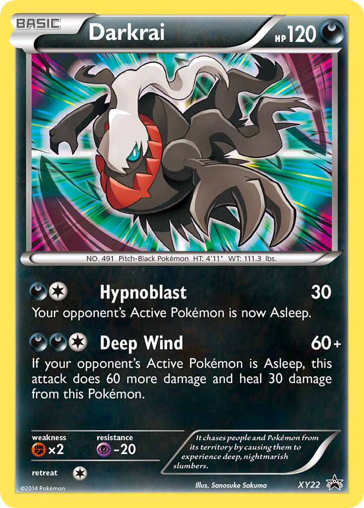 Darkrai (XY22) [XY: Black Star Promos] | Anubis Games and Hobby