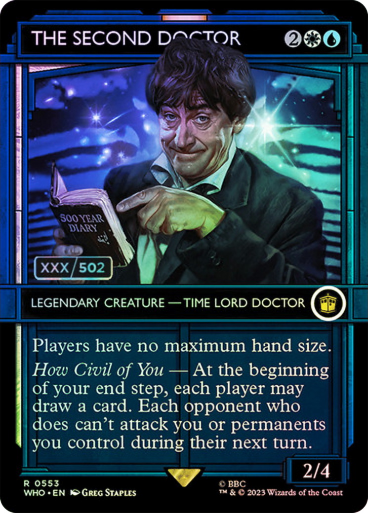 The Second Doctor (Serial Numbered) [Doctor Who] | Anubis Games and Hobby