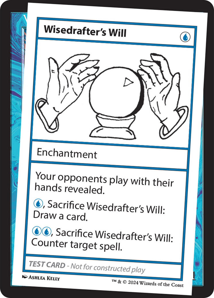 Wisedrafter's Will [Mystery Booster 2 Playtest Cards] | Anubis Games and Hobby