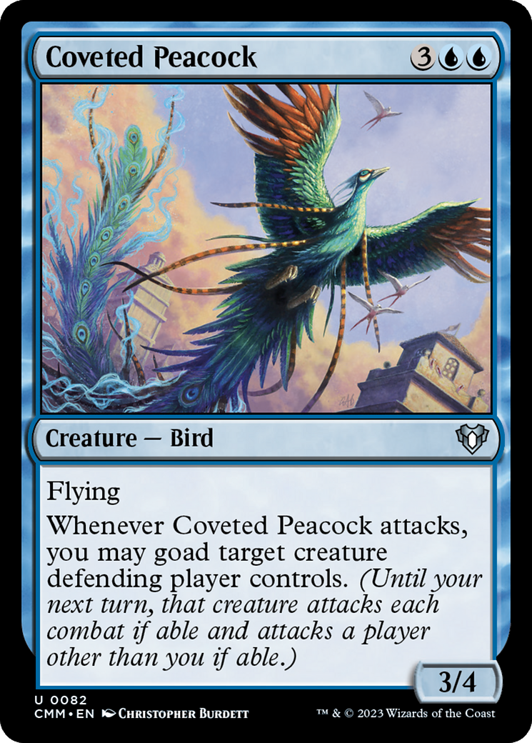 Coveted Peacock [Commander Masters] | Anubis Games and Hobby