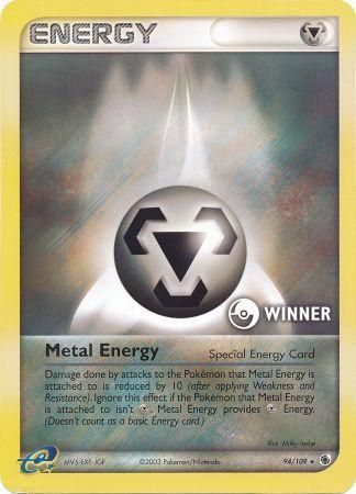 Metal Energy (94/109) (Jumbo Card) [EX: Ruby & Sapphire] | Anubis Games and Hobby