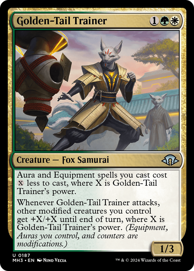 Golden-Tail Trainer [Modern Horizons 3] | Anubis Games and Hobby