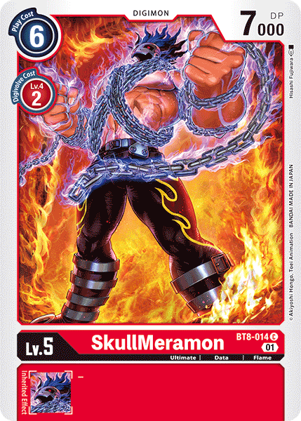 SkullMeramon [BT8-014] [New Awakening] | Anubis Games and Hobby