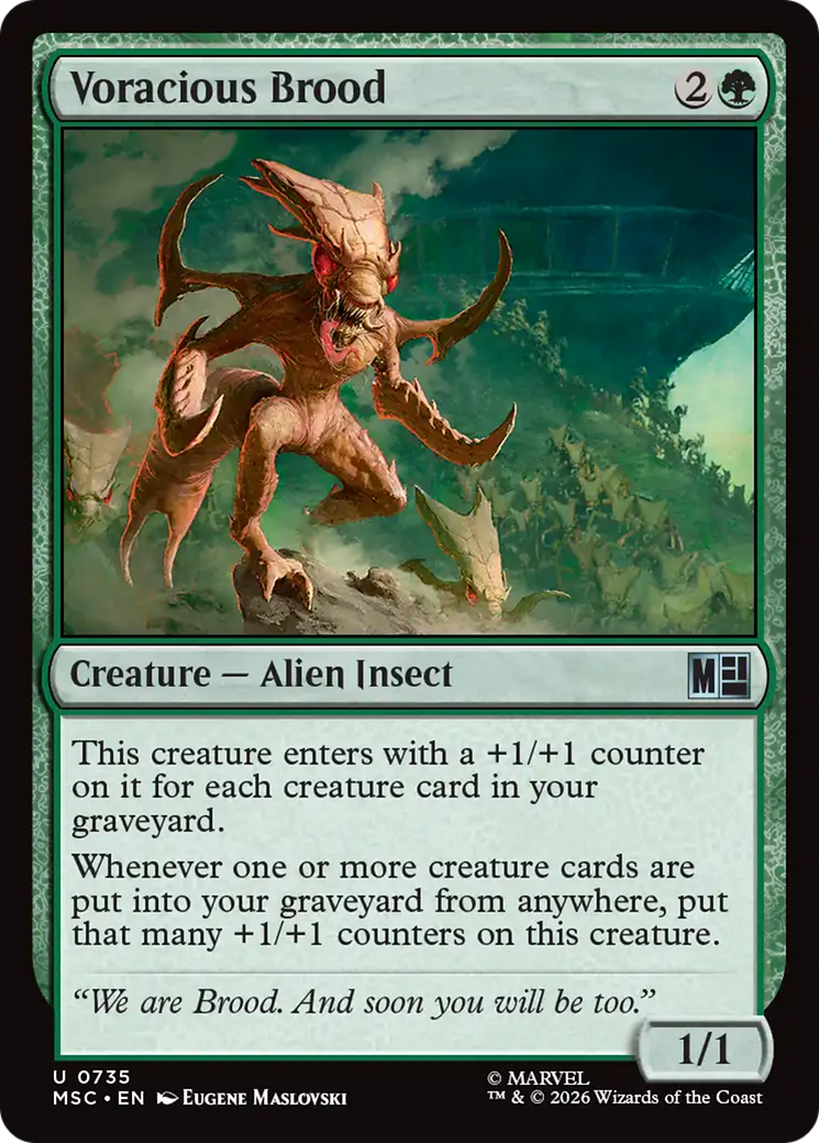 Voracious Brood [Marvel Super Heroes Commander] | Anubis Games and Hobby