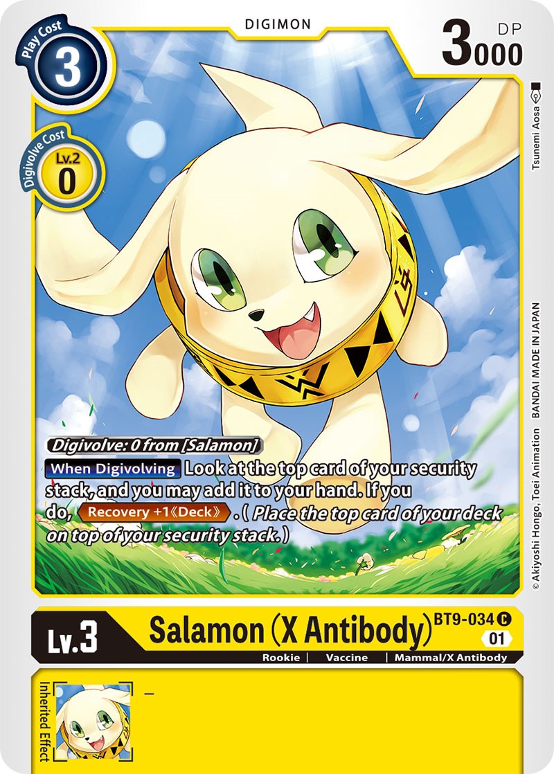 Salamon (X Antibody) [BT9-034] [X Record] | Anubis Games and Hobby