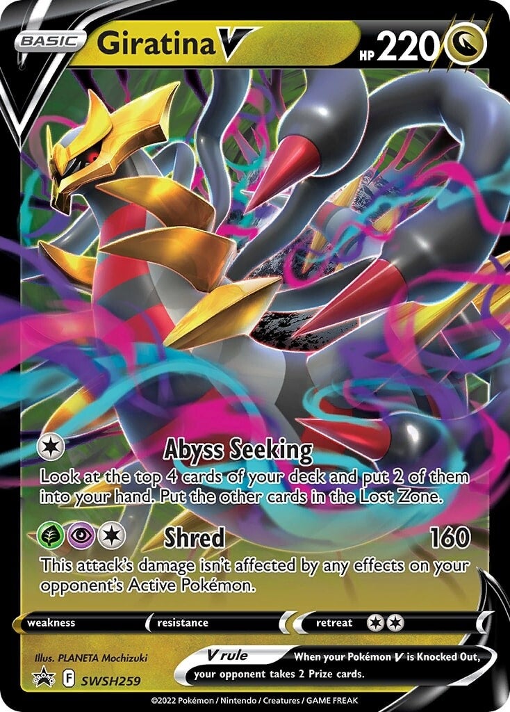 Giratina V (SWSH259) [Sword & Shield: Black Star Promos] | Anubis Games and Hobby