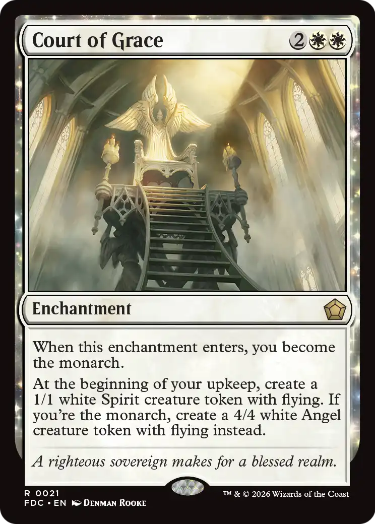 Court of Grace [Foundations Commander] | Anubis Games and Hobby