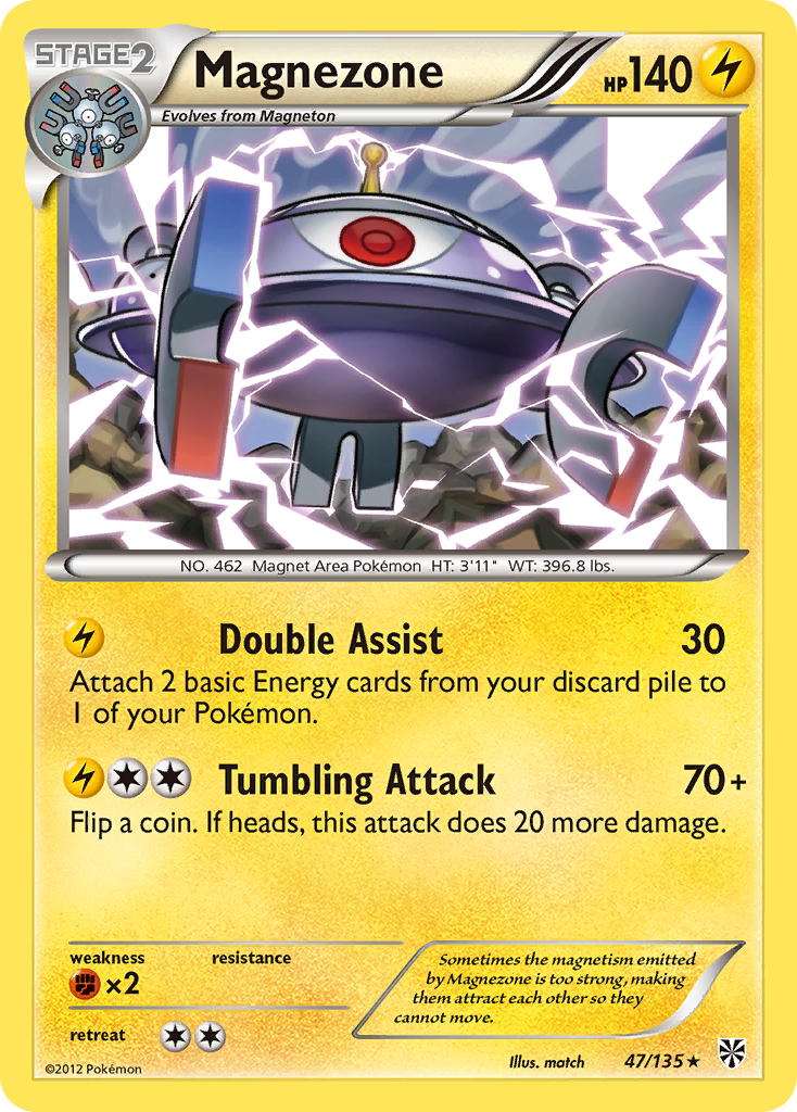 Magnezone (47/135) [Black & White: Plasma Storm] | Anubis Games and Hobby