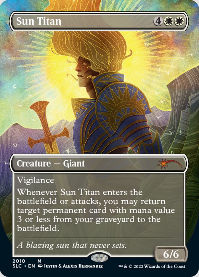Sun Titan (Borderless) [Secret Lair Countdown Kit] | Anubis Games and Hobby